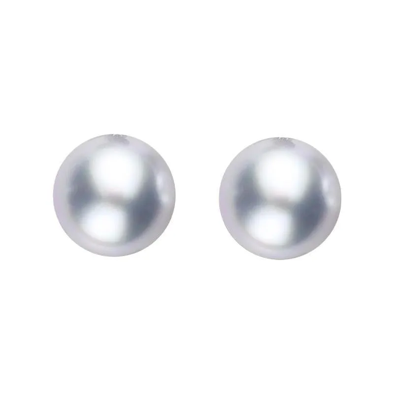 Sterling Silver 5mm Grey Freshwater Pearl Stud Earrings sold by Jura Watches