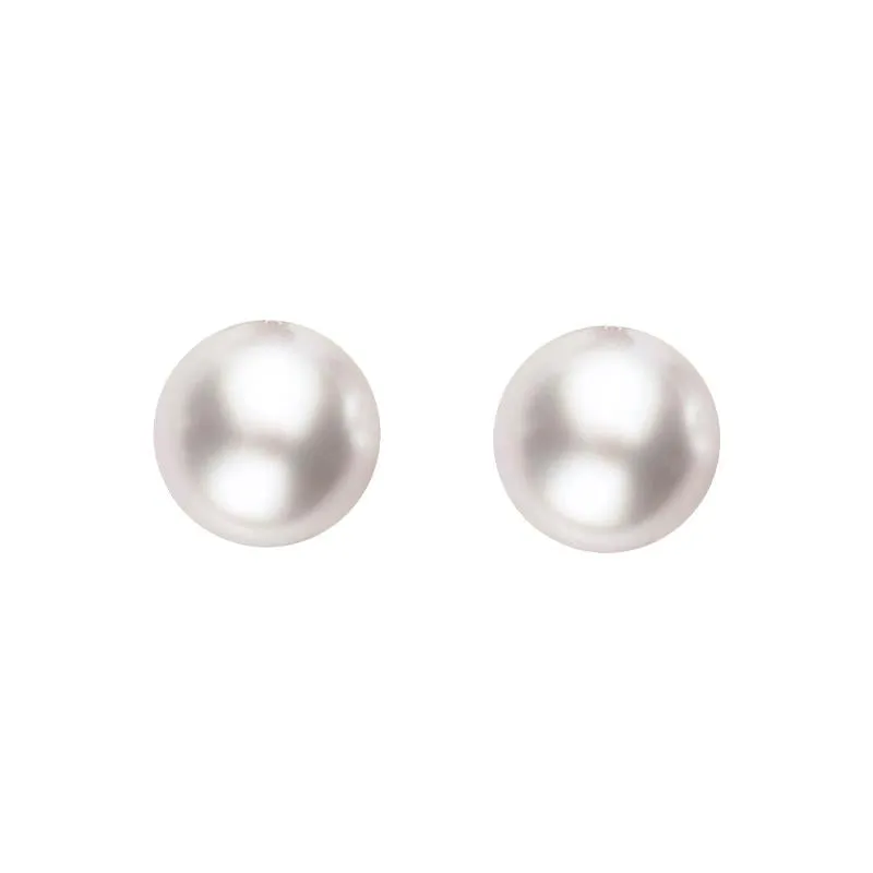 18ct Yellow Gold 5mm White Pearl Stud Earrings sold by Jura Watches