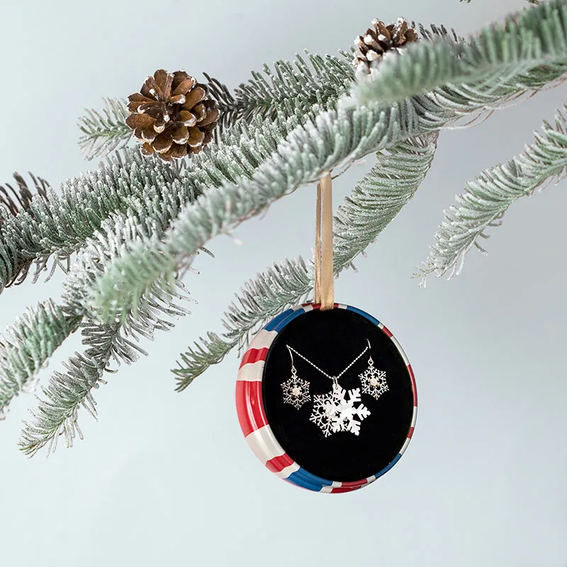 Christmas Wishes Union Jack Gift Presentation Bauble sold by Jura Watches product image thumbnail 5