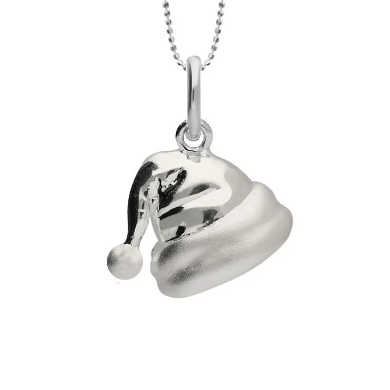 Sterling Silver Santa Hat Necklace sold by Jura Watches