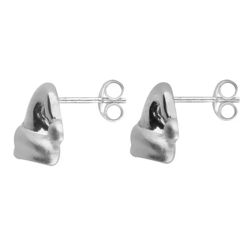 Sterling Silver Santa Hat Stud Earrings sold by Jura Watches product image thumbnail 2