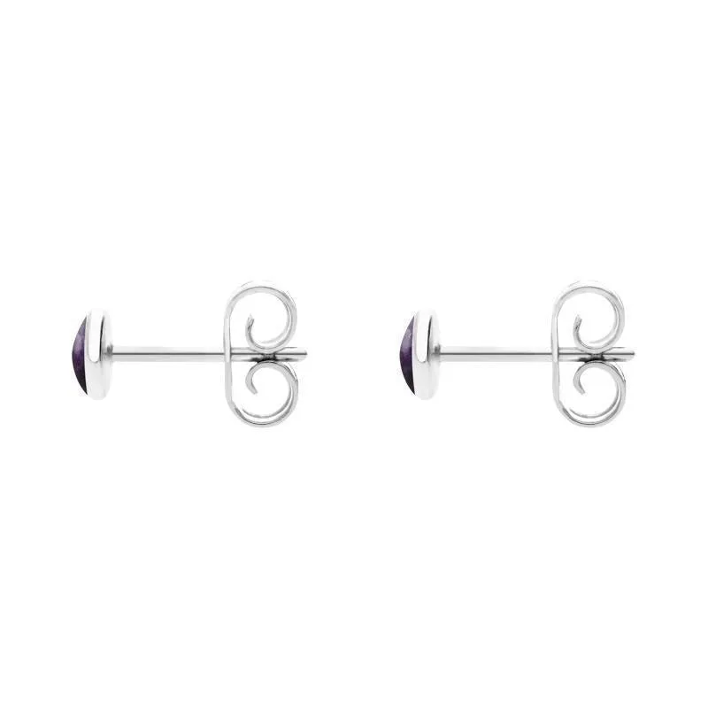 Sterling Silver Blue John Stud Earrings sold by Jura Watches product image thumbnail 2