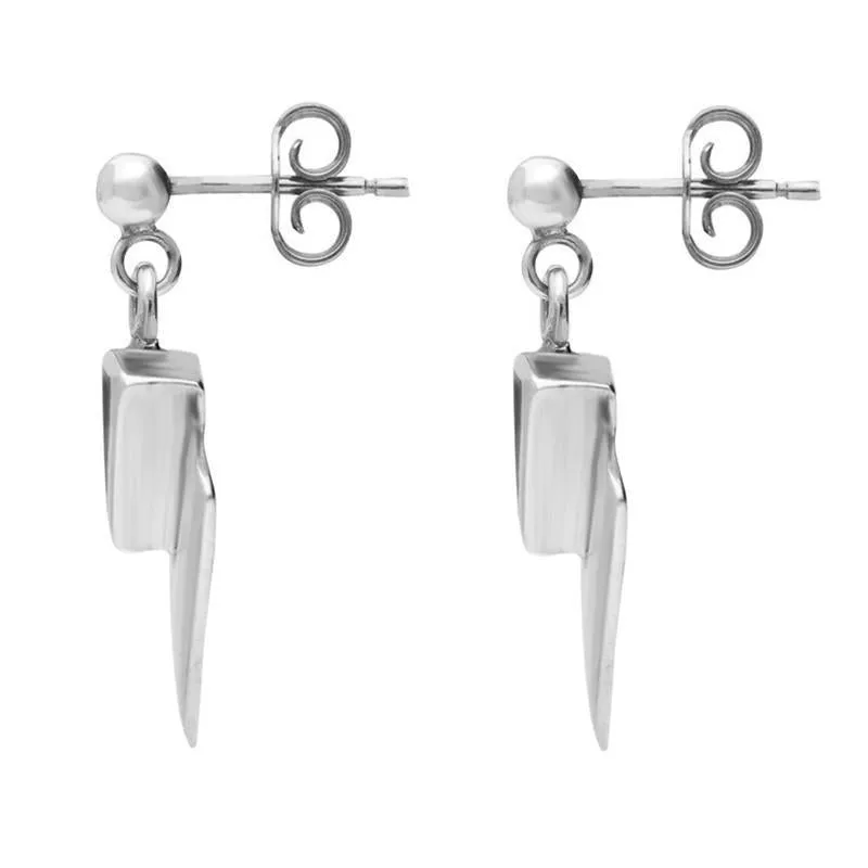 Sterling Silver Preseli Bluestone Arrowhead Drop Earrings sold by Jura Watches product image thumbnail 2
