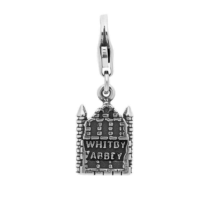 Sterling Silver Whitby Abbey Charm sold by Jura Watches