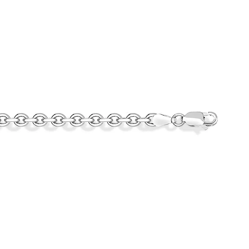 Sterling Silver 20 Inch Rounded Oval Heavy Link Belcher Chain sold by Jura Watches product image thumbnail 2