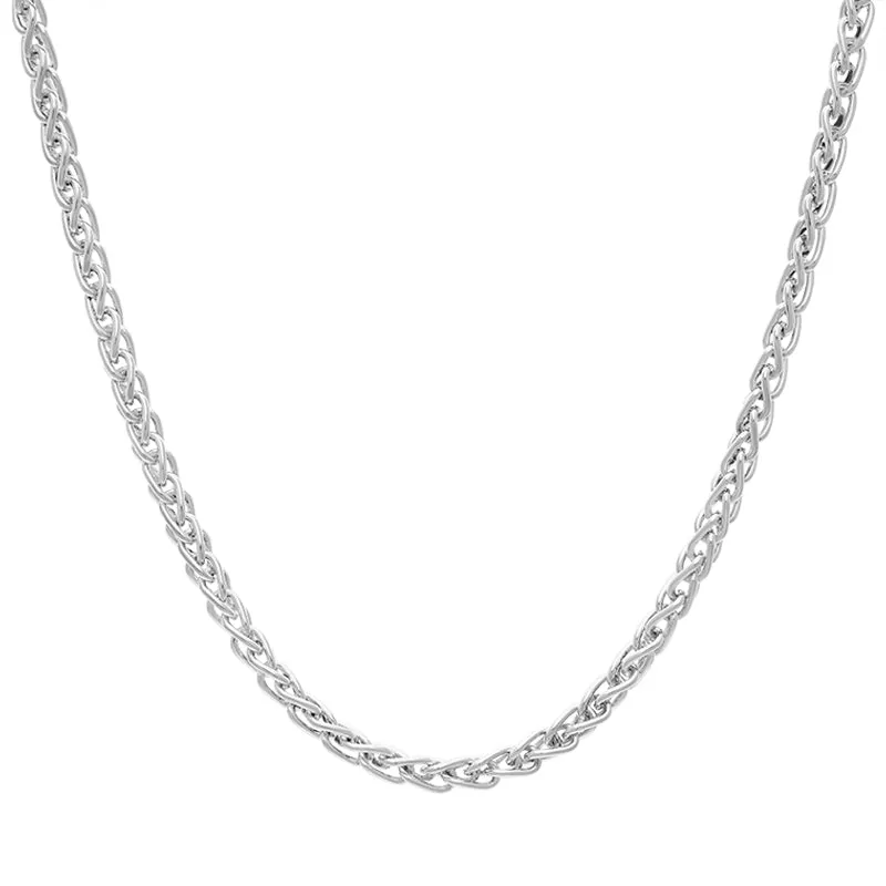 Sterling Silver 18 Inch Heavy Spiga Chain sold by Jura Watches