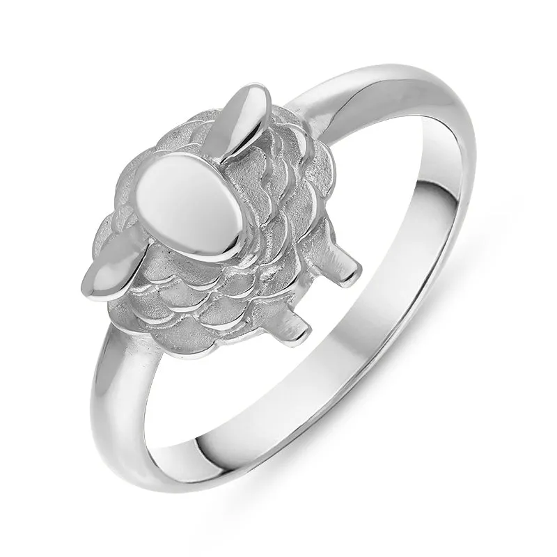 Sterling Silver Sheep Ring sold by Jura Watches