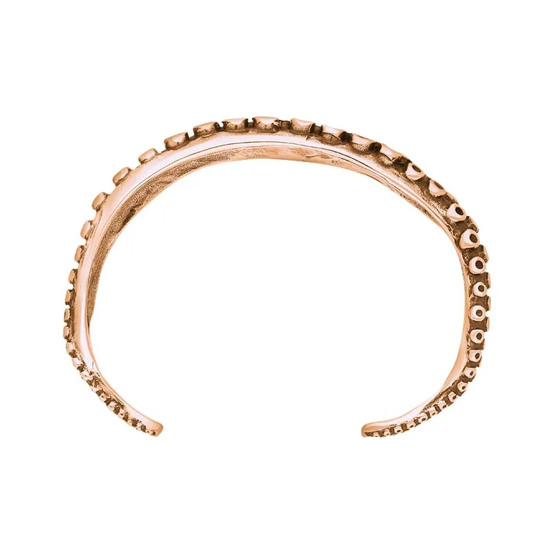 9ct Rose Gold Whitby Jet Tentacle Bangle sold by Jura Watches product image thumbnail 2