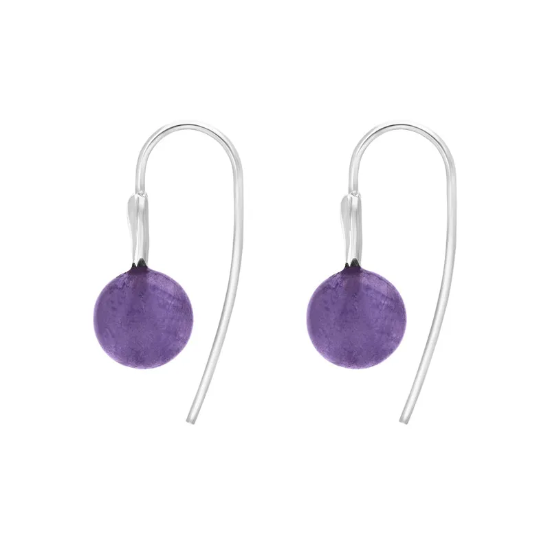 Sterling Silver Blue John Bead Hook Earrings sold by Jura Watches product image thumbnail 2