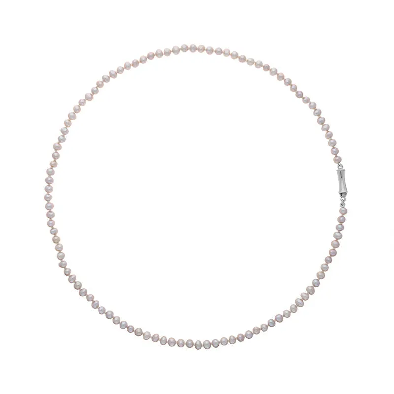 Sterling Silver Freshwater Pearl Necklace D sold by Jura Watches