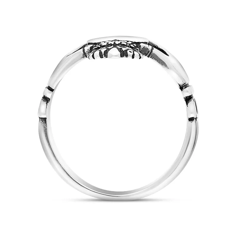 Sterling Silver Claddagh Ring sold by Jura Watches product image thumbnail 3