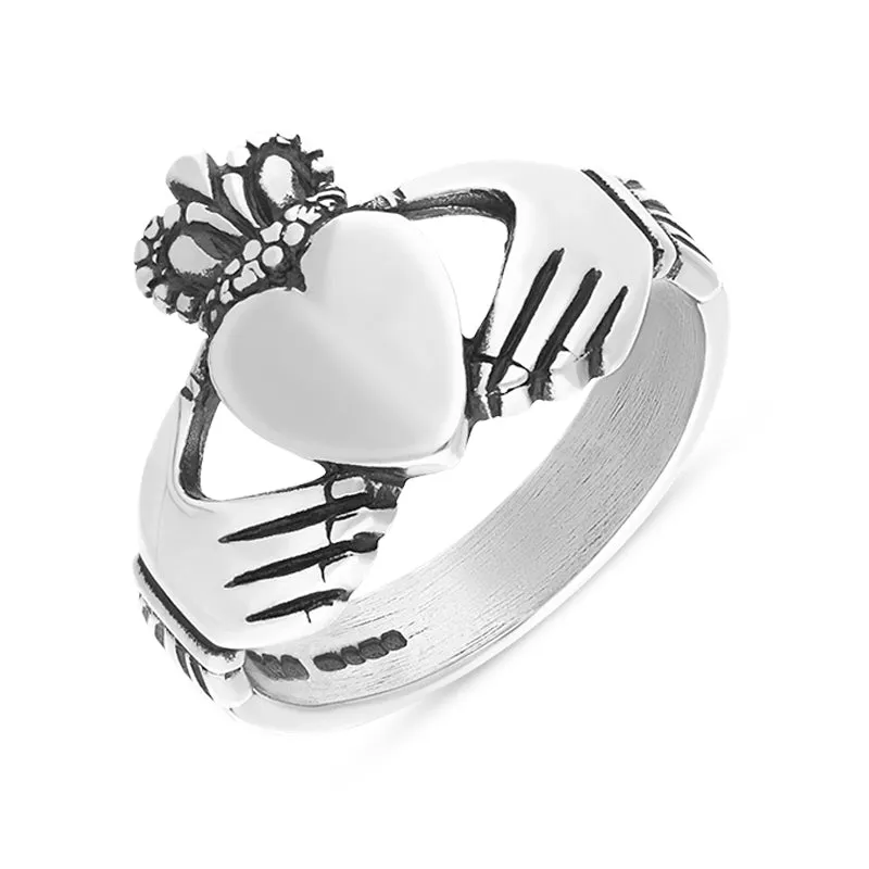 Sterling Silver Claddagh Ring sold by Jura Watches