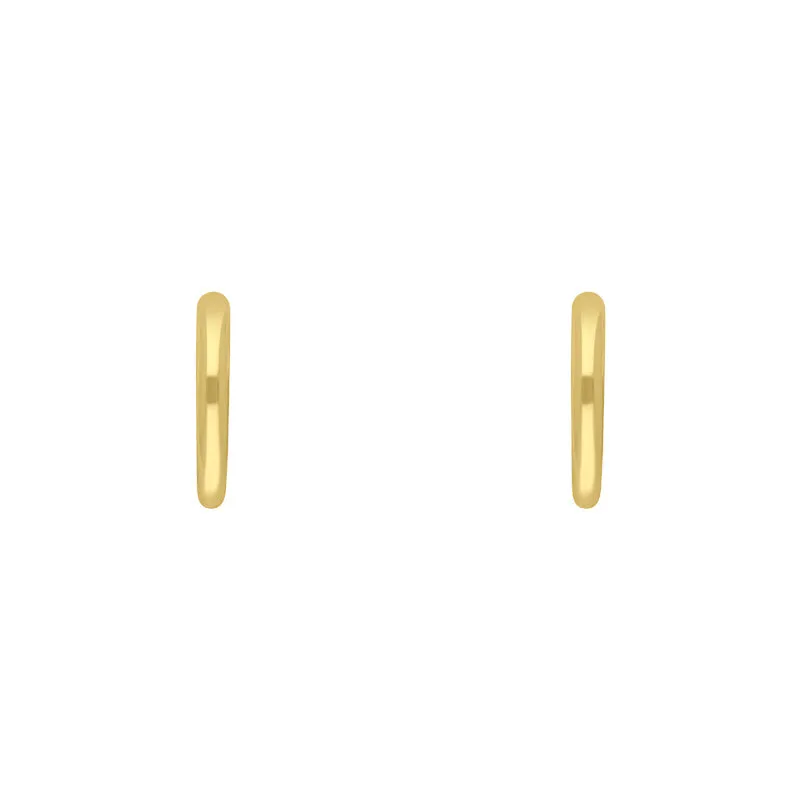 9ct Yellow Gold Round Hoop Earrings sold by Jura Watches