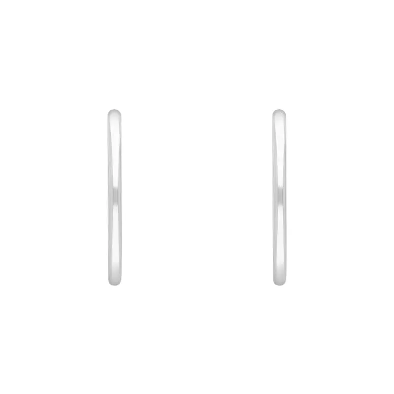 Sterling Silver 24mm Hoop Earrings sold by Jura Watches