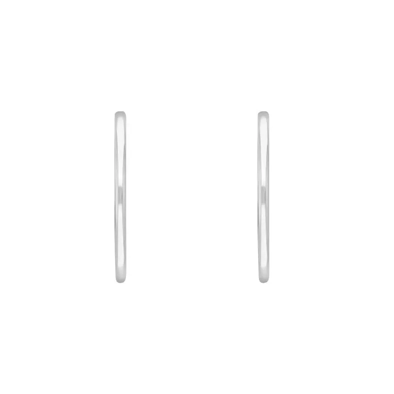 Sterling Silver 30mm Hoop Earrings sold by Jura Watches