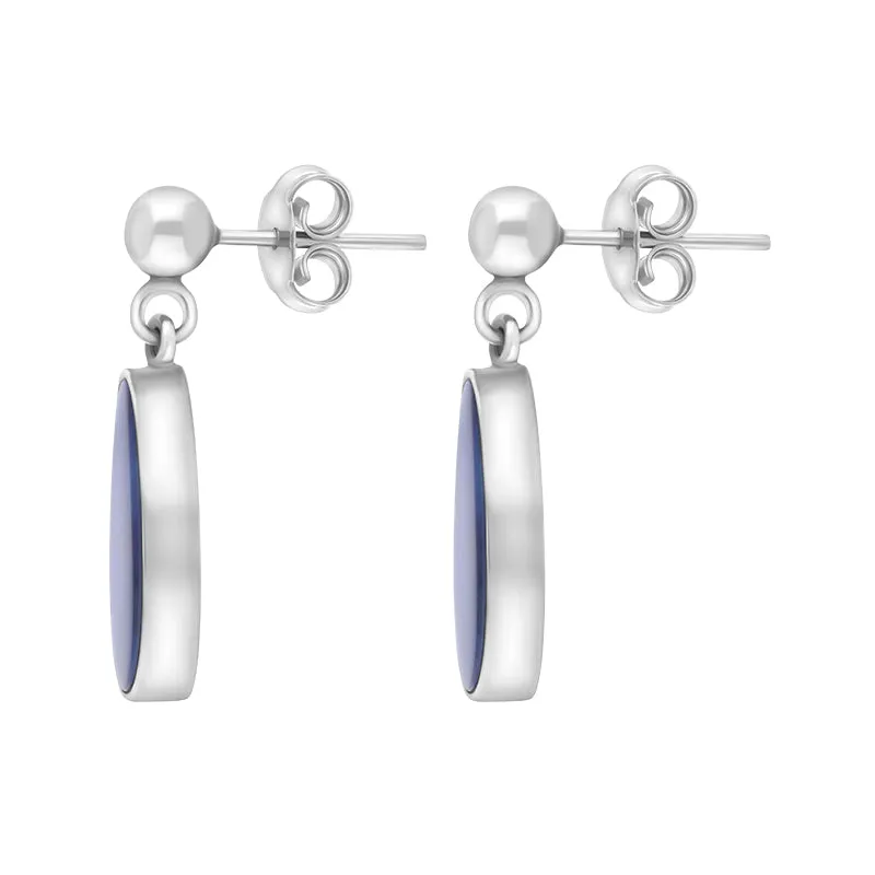 Sterling Silver Abstract Opal Doublet Drop Earrings D sold by Jura Watches product image thumbnail 2