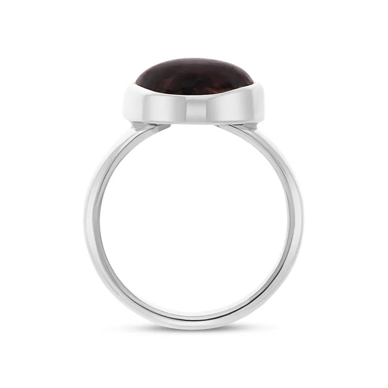 Sterling Silver Blue John Pear Ring D sold by Jura Watches product image thumbnail 3