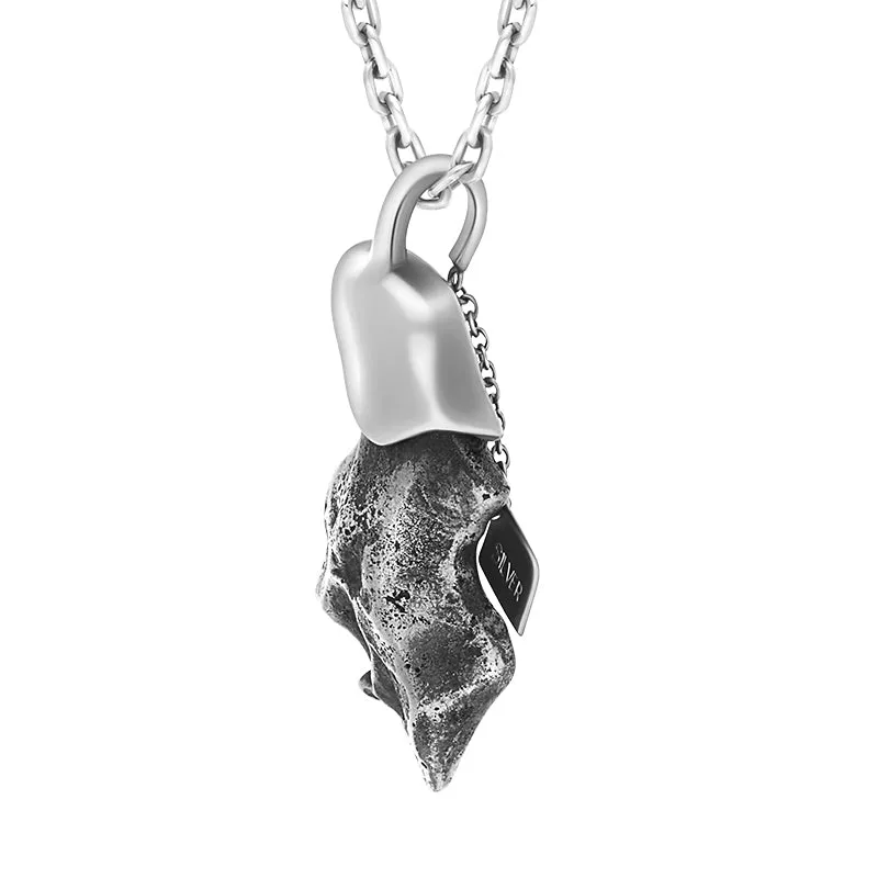Sterling Silver Meteorite Large Unique Necklace D sold by Jura Watches product image thumbnail 2