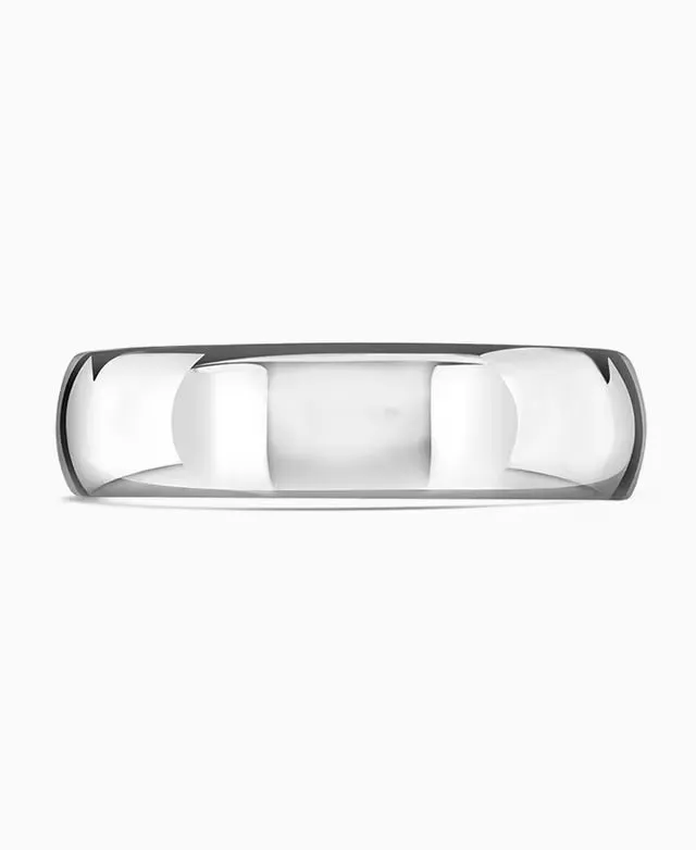 9ct White Gold 6mm Wedding Ring sold by Jura Watches product image thumbnail 2