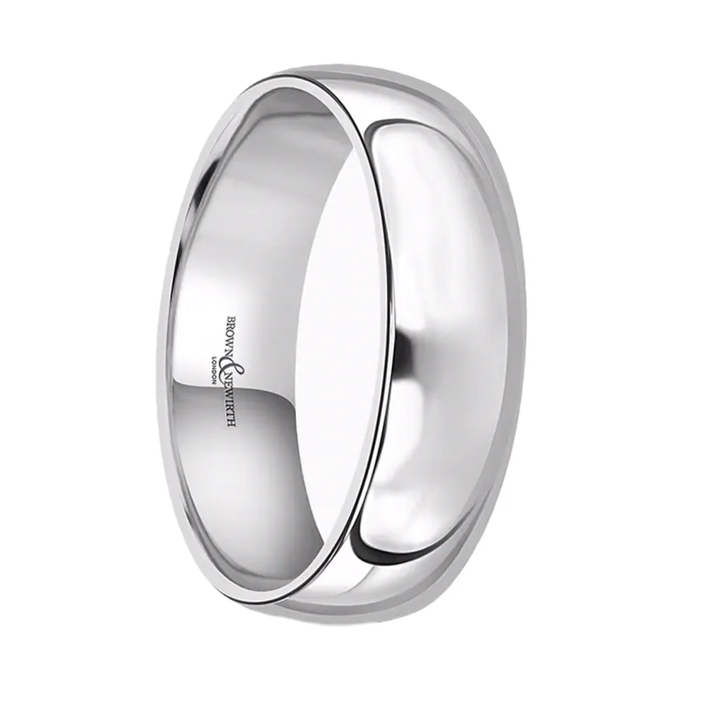 Palladium 7mm Wedding Ring sold by Jura Watches