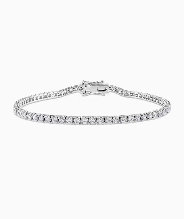 18ct White Gold 2.00ct Diamond Tennis Bracelet sold by Jura Watches