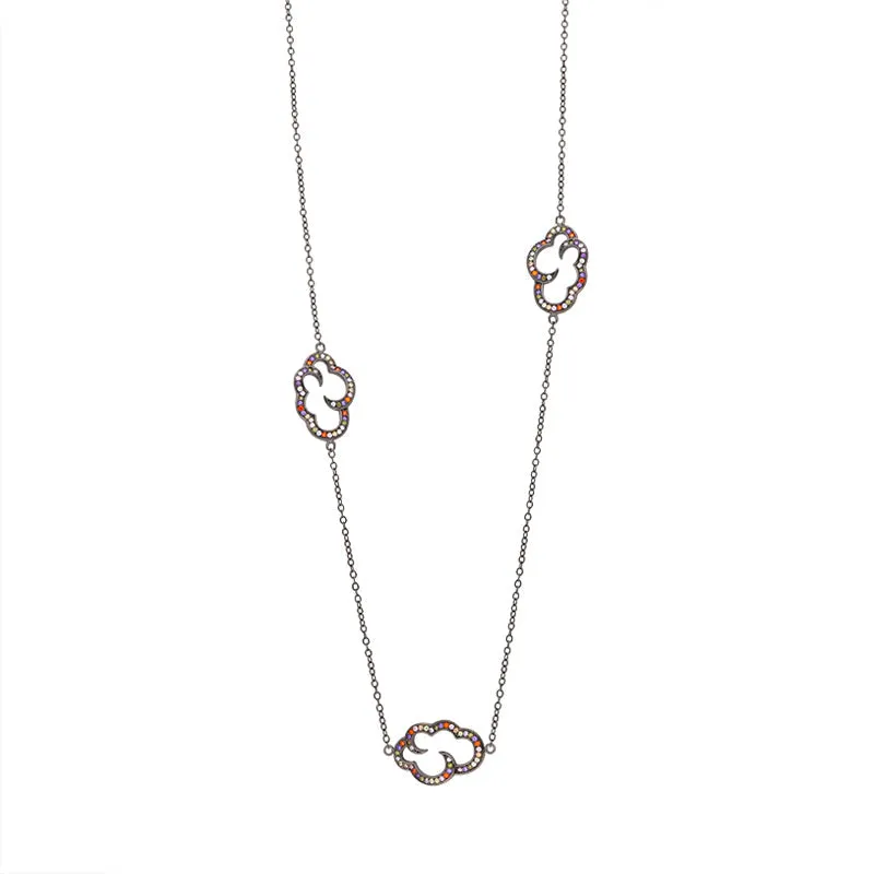 Vixi Sterling Silver Cubic Zirconia Daydream Necklace sold by Jura Watches product image thumbnail 2