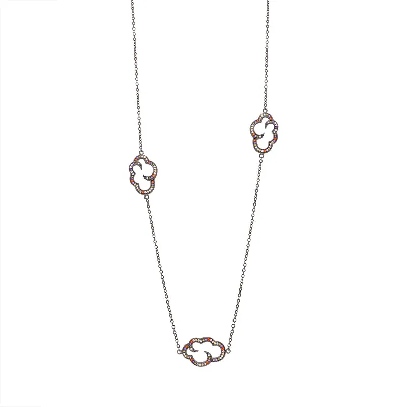 Vixi Sterling Silver Cubic Zirconia Daydream Necklace sold by Jura Watches