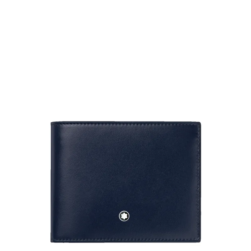 Montblanc Ex-Display Meisterstuck Wallet 6cc Ink Blue made by Jura Watches