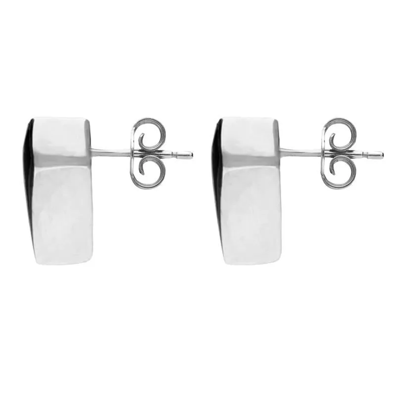 Sterling Silver Whitby Jet Kite Stud Earrings sold by Jura Watches product image thumbnail 2