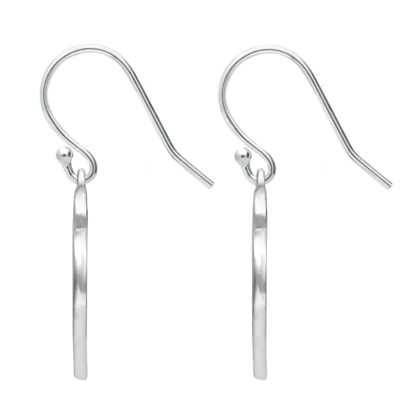 Sterling Silver Cubic Zirconia Double Heart Drop Earrings sold by Jura Watches product image thumbnail 2