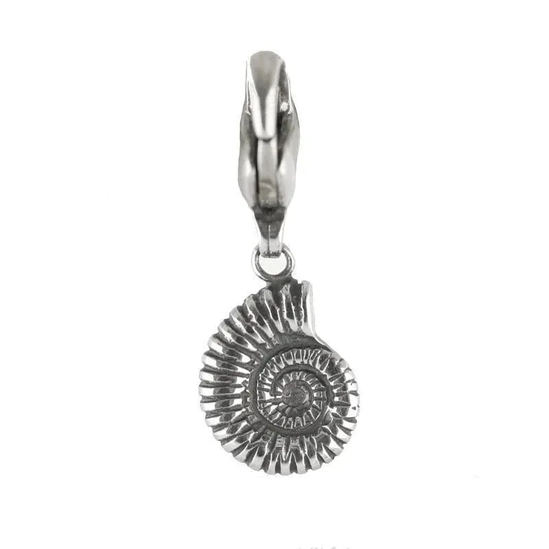 Sterling Silver Ammonite Charm sold by Jura Watches