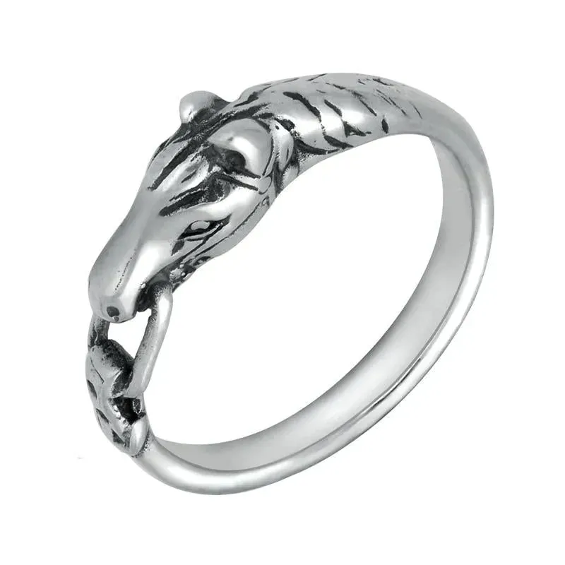 Sterling Silver Horse Rein Ring sold by Jura Watches