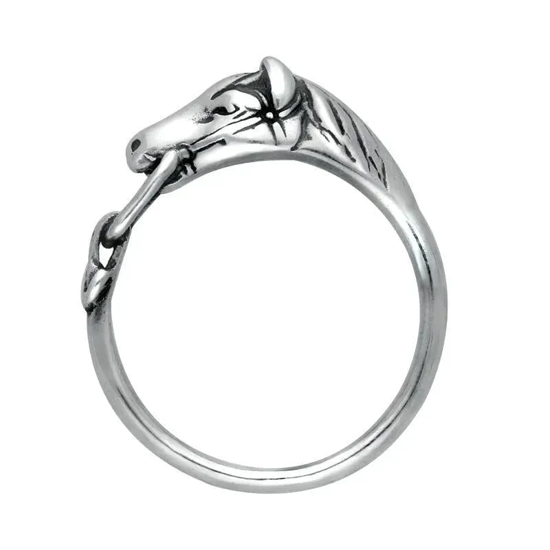 Sterling Silver Horse Rein Ring sold by Jura Watches product image thumbnail 2
