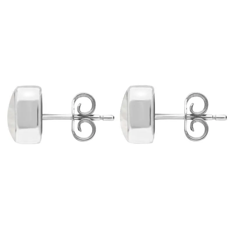 Sterling Silver Mother of Pearl Dinky Cushion Stud Earrings sold by Jura Watches product image thumbnail 2