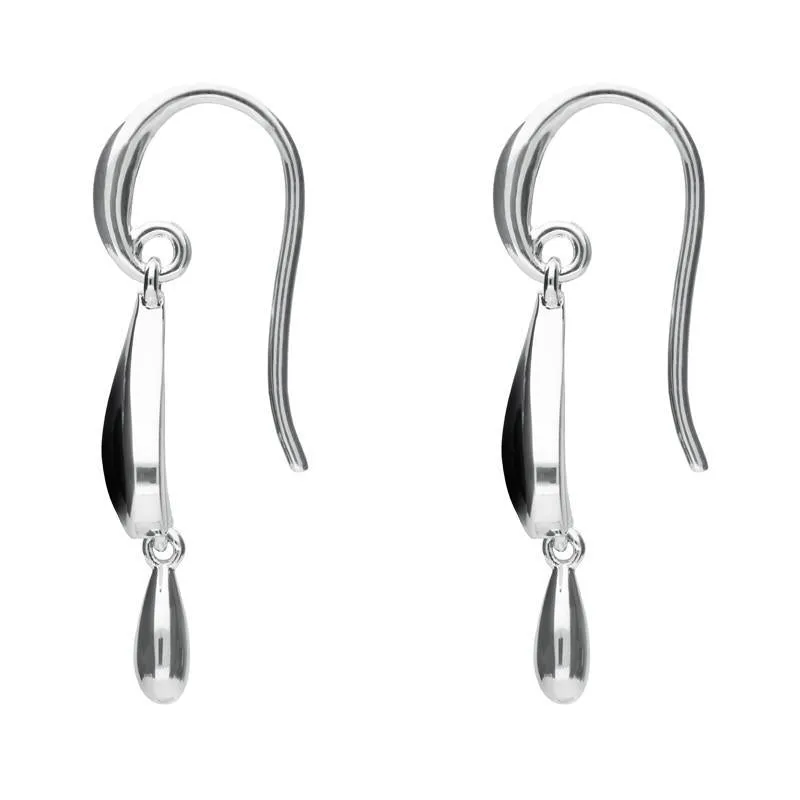 Sterling Silver Whitby Jet Inverted Heart Two Piece Set sold by Jura Watches product image thumbnail 3