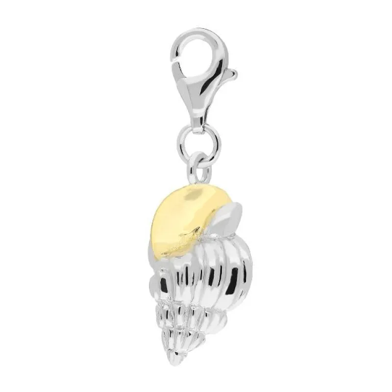 Sterling Silver Small Conch Shell Charm sold by Jura Watches