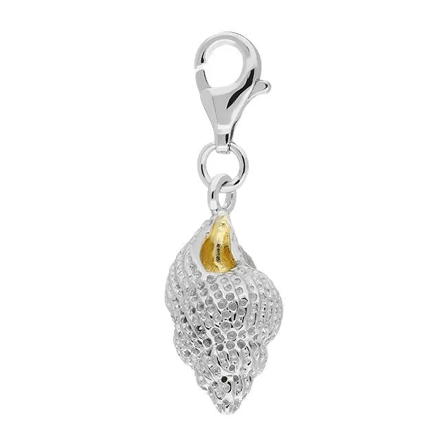 Sterling Silver Small Conch Shell Charm sold by Jura Watches