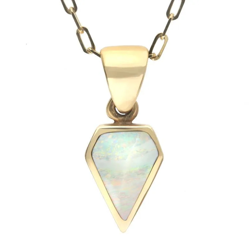 9ct Yellow Gold Opal Dinky Kite Necklace sold by Jura Watches