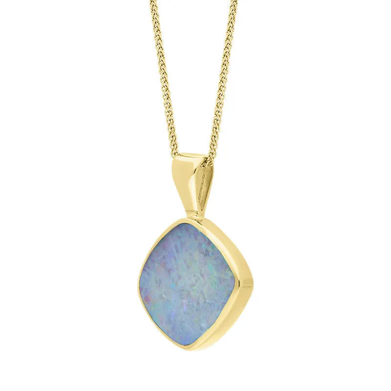 9ct Yellow Gold Opal Pendant Necklace sold by Jura Watches product image thumbnail 2