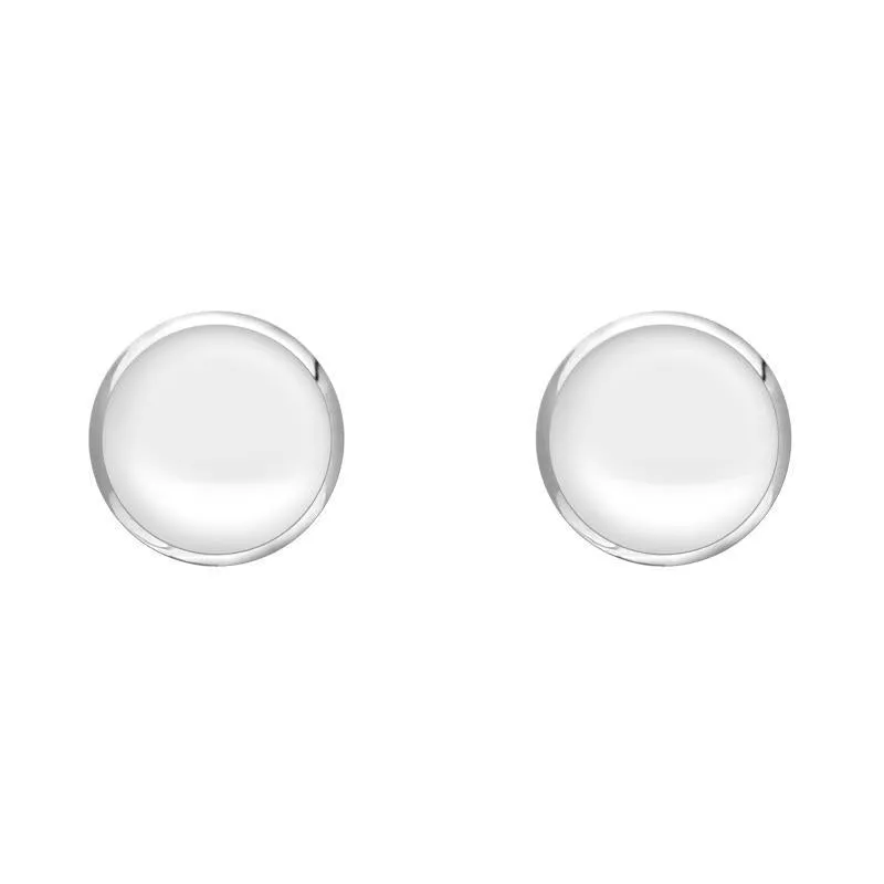 Sterling Silver Bauxite 5mm Classic Small Round Stud Earrings sold by Jura Watches