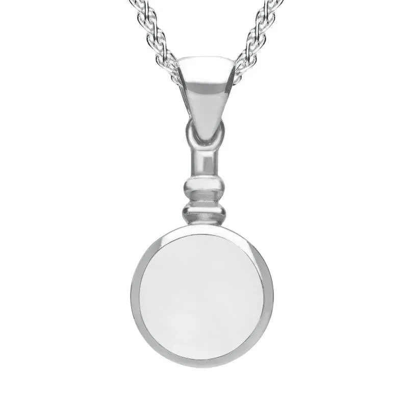 Sterling Silver Bauxite Bottle Top Necklace sold by Jura Watches