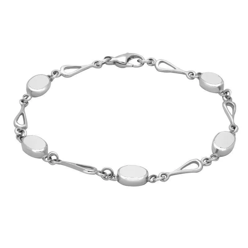 Sterling Silver Bauxite Spoon Link Bracelet sold by Jura Watches