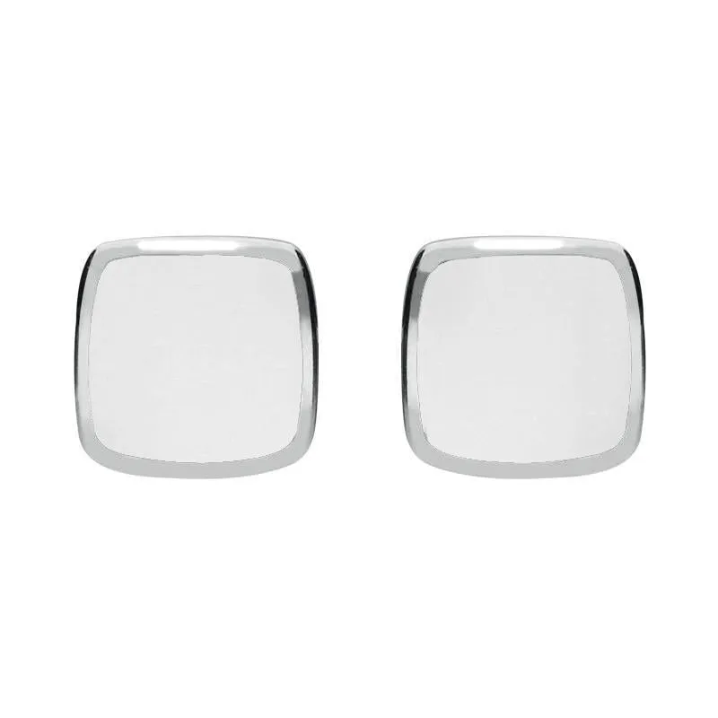 Sterling Silver Bauxite Cushion Stud Earrings sold by Jura Watches