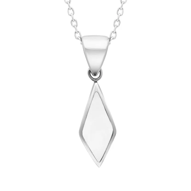 Sterling Silver Bauxite Dinky Diamond Necklace sold by Jura Watches