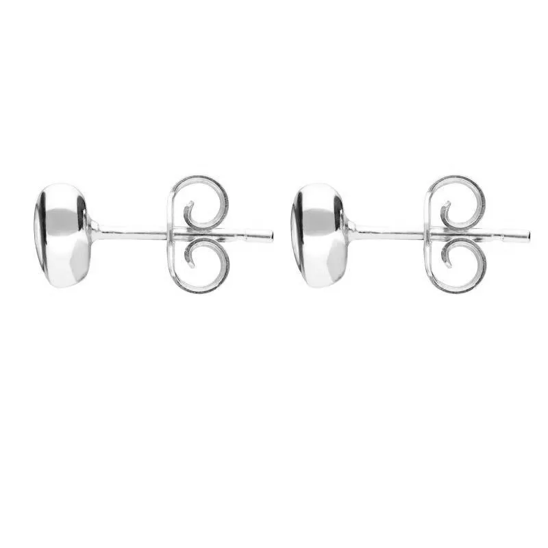 Sterling Silver Bauxite Medium Heart Stud Earrings sold by Jura Watches product image thumbnail 2