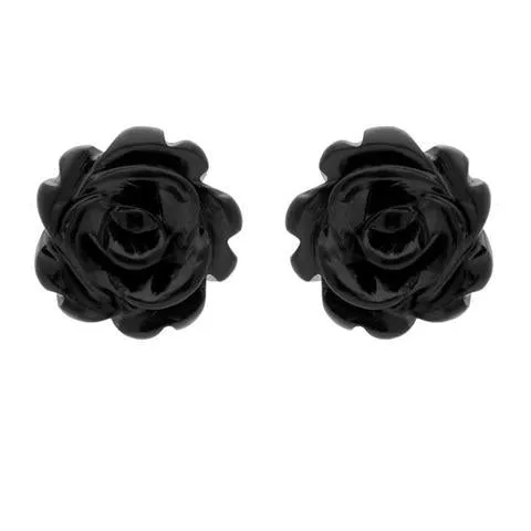 Sterling Silver Whitby Jet Tuberose Rose Two Piece Set sold by Jura Watches product image thumbnail 3