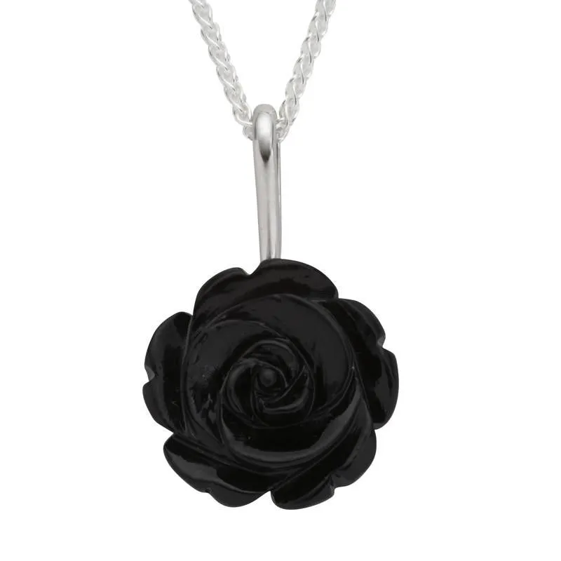 Sterling Silver Whitby Jet Tuberose Rose Two Piece Set sold by Jura Watches product image thumbnail 2