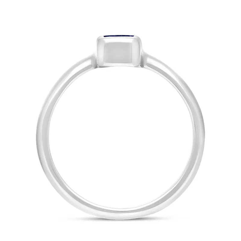 Sterling Silver Sodalite Dinky Oblong Ring sold by Jura Watches product image thumbnail 2