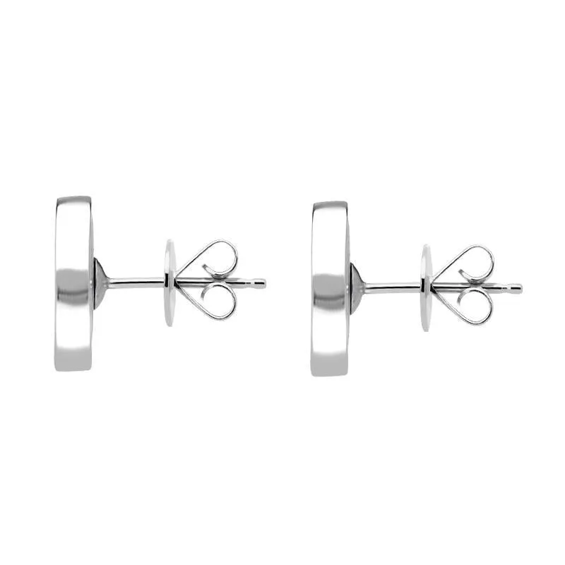 Sterling Silver Lapis Lazuli Flore Filigree Stud Earrings sold by Jura Watches product image thumbnail 2