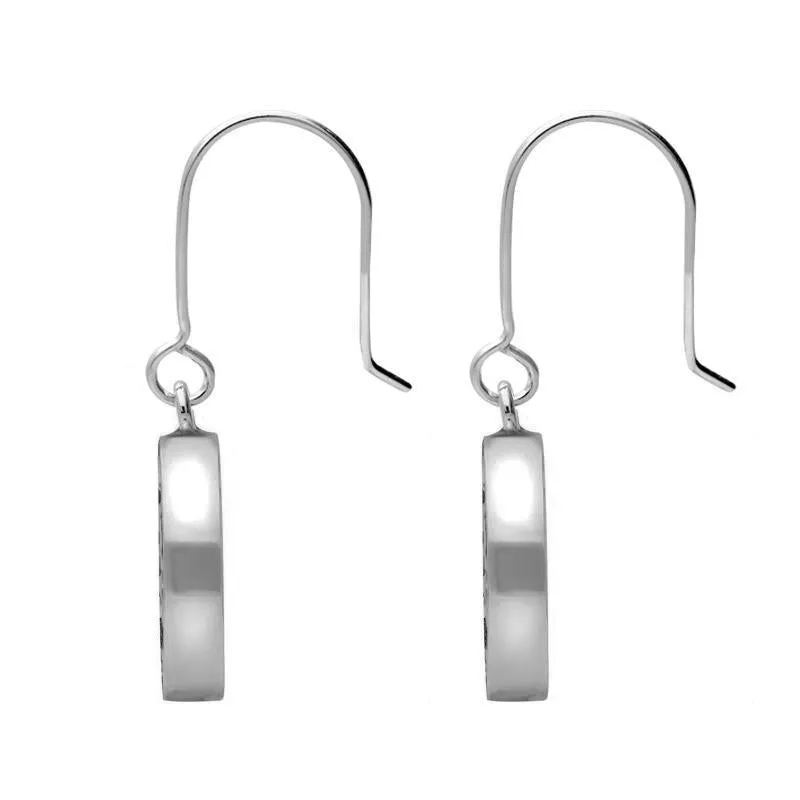 Sterling Silver Blue John Round Large Tree of Life Leaves Drop Earrings sold by Jura Watches product image thumbnail 2